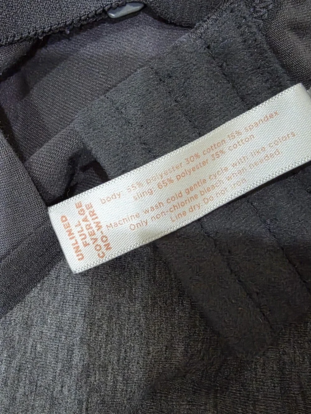 Cacique Lane Bryant 42H Gray Cotton Unlined Wireless Bra Bralette